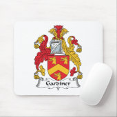 Gardiner Family Crest Muismat (Met muis)