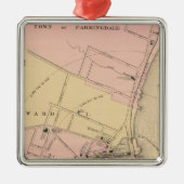 Gardiner, Kennebec County Metalen Ornament (Voorkant)