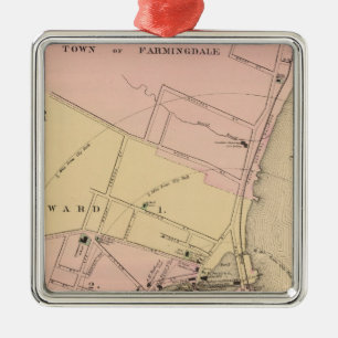 Gardiner, Kennebec County Metalen Ornament