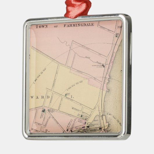 Gardiner, Kennebec County Metalen Ornament (Links)