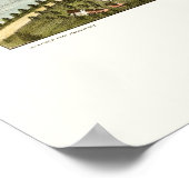 Gardiner & Pittston, ME Panoramic Map - 1878 Poster (Hoek)