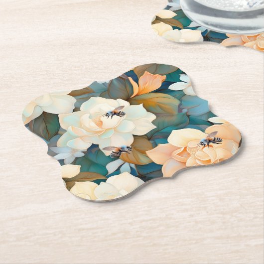 Gardinia Coaster Kartonnen Onderzetters (Gekanteld)