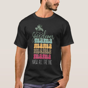 Gardner Citaat Tuinders Kennis Alle Grond Gardner T-shirt