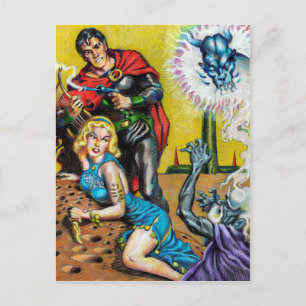 Gardner F Fox Planet Stories Maart 1953 Recreatie Briefkaart