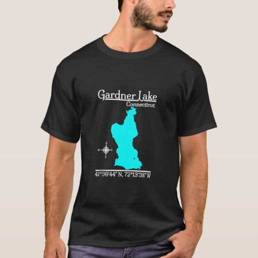 Gardner Lake Connecticut Tanktop (Voorkant)