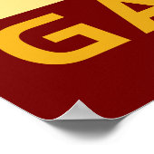 Gardone Lake Garda Poster (Hoek)