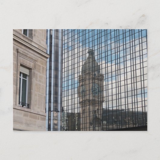 Gare de Lyon Clock Tower, Parijs Briefkaart (Voorkant)