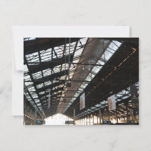 Gare de Lyon Main Hall - Treinstation, Parijs Briefkaart