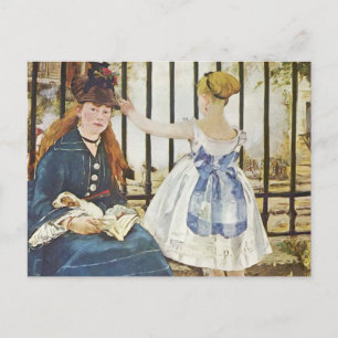 Gare Saint-Lazare - Edouard Monet Briefkaart