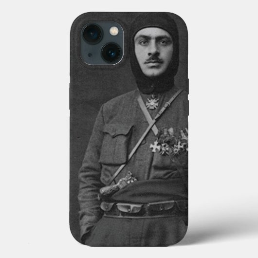 Garegin Nzhdeh Armenian Statesman IPhone Case (Achterkant)