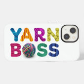Garen Baas iPhone Hoesje (Achterkant horizontaal)