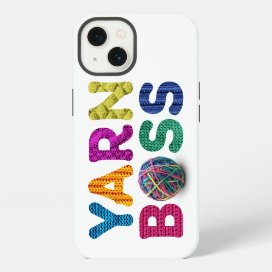 Garen Baas iPhone Hoesje (Achterkant)