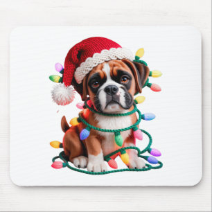 Garen Boxer Hond Naaien Breien Haken Kerstmis Muismat