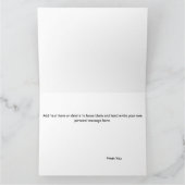 garen breien grappige kat kaart (Binnen)