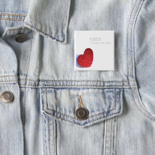 garen draaiknop vierkante button 5,1 cm (In situ)