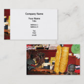 Garen en Draad te Koop Visitekaartje (Voorkant / Achterkant)