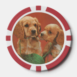 Garen en genegenheid, Cocker Spaniels bij Play Poker Chips