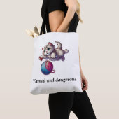 Garen en gevaarlijk tote bag (Dichtbij)