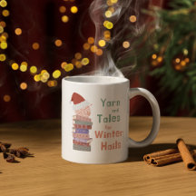 Garen en verhalen voor winter heil groet Kerstmis 