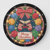 Garen Kerstmis Grote Klok (Voorkant)