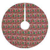 Garen Rendier Boomkleed Kerstboom Rok (Voorkant)