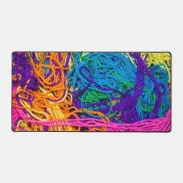 Garen Tangles Kleurrijke Haak en Breien Gift Bureaumat