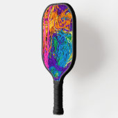 Garen Tangles Realistische textuur Haakbreien Pickleball Paddle (Links)