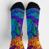 Garen Tangles Realistische textuur Haakbreien Sokken (Top)