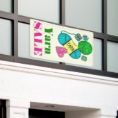 Garen Uitverkoop Spandoek (Buitenkant Gebouw)