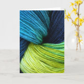 Garen, Wenskaart, de kaart van de Nota voor (Gele Bloem)