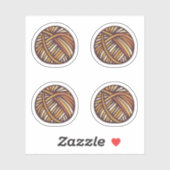 Garenbal sticker (Vel)