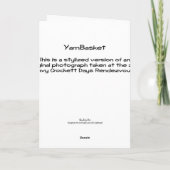 garenmand kaart (Achterkant)