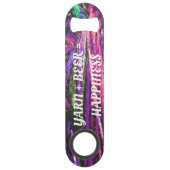 Garens + bier = opening flesje geluk speed flessenopener (Achterkant)