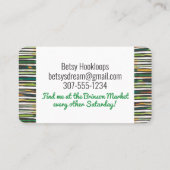 Garens breitter breitting crochet homespun crafts visitekaartje (Achterkant)