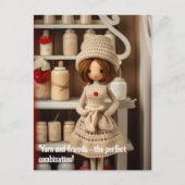 Garens en vrienden - de perfecte combinatie! briefkaart (Voorkant)