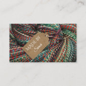 Garens, gehakt en breiwol, Visitekaartje (Voorkant)