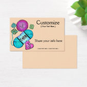 Garens/haakwerk/brei Visitekaartje (Bureau)