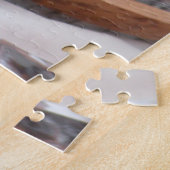 Garens in berkenschors mand legpuzzel (Zijkant)