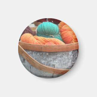 Garens in berkenschors mand magneet