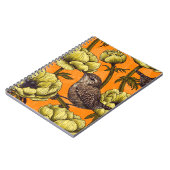 Garens in de gele anemontuin notitieboek (Linkerzijde)