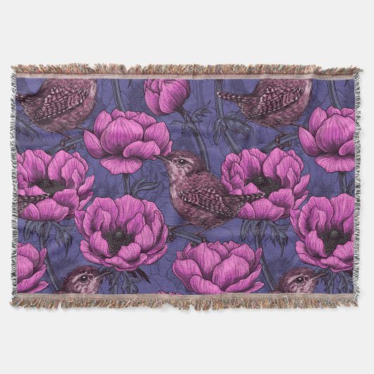 Garens in de tuin van de anemone deken (Voorkant)