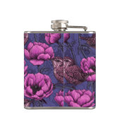 Garens in de tuin van de anemone heupfles (Achterkant)