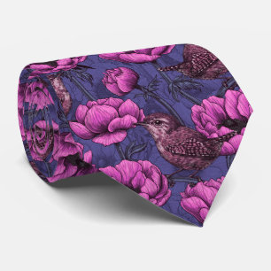 Garens in de tuin van de anemone stropdas