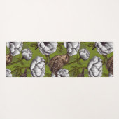 Garens in de witte anemontuin yogamat (Achterkant (horizontaal))