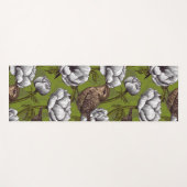 Garens in de witte anemontuin yogamat (Voorkant (horizontaal))