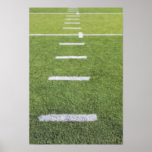Garens op het veld Football Poster (Voorkant)