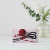 GARENS, SCISSOREN: KUNST: Visitekaartje (Staand voorkant)