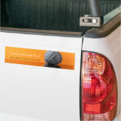 Garens van haakwerk, handgemaakt, aangepast bumpersticker (Op Truck)