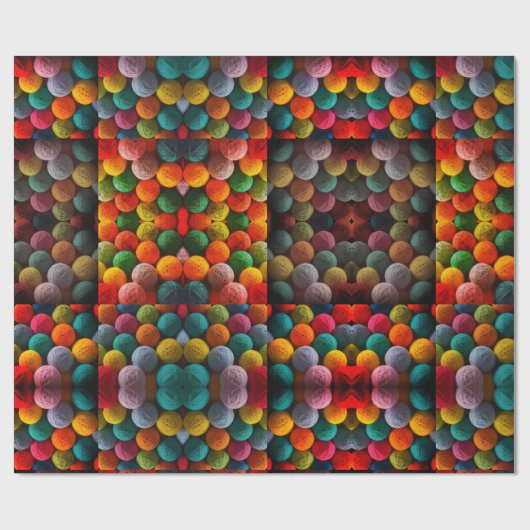 Garens van Kleur Retirement Crafts Thema Cadeaupapier (Vlak)