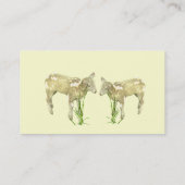 Garens Visitekaartje voor het smelten van wol (Achterkant)